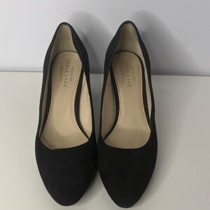 Cole Haan Women's Black Suede Heels